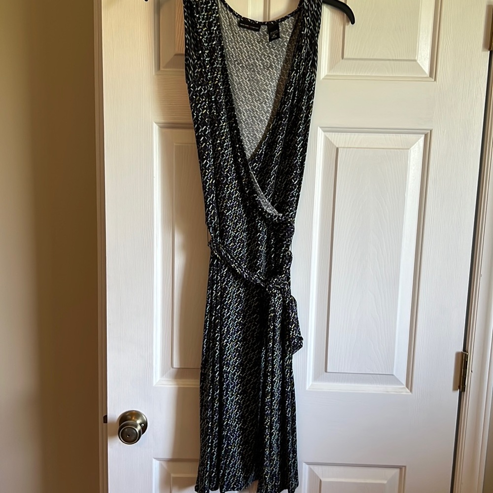 Black and multi dress